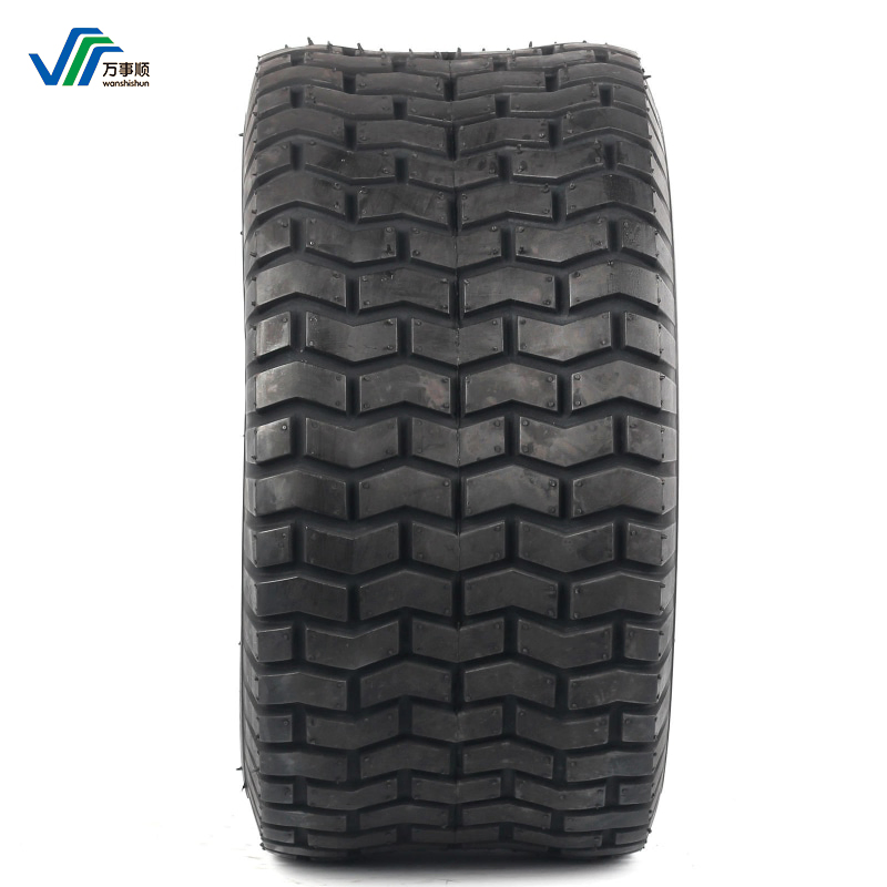 Lawn & Garden Riding Mower Tires, Turf Grass Cutter Kart Tire Snow Thrower Golf Cart Tire with Wheel Rim 18X9.50-8 19X10.50-8 20X10.00-8 20*10.50-8