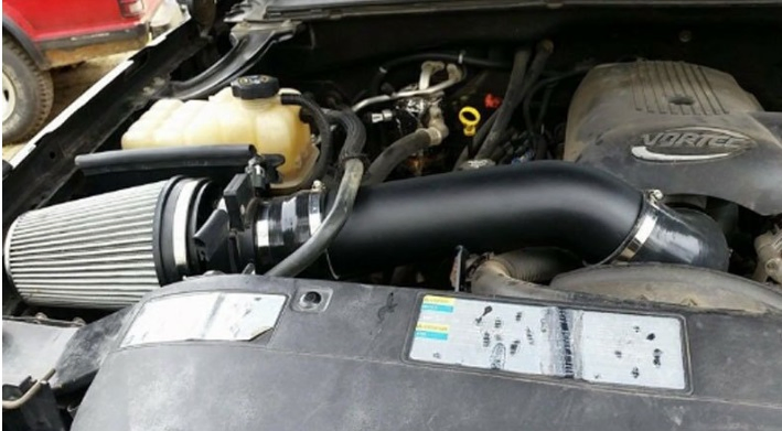Холодный воздухозаборник 4" для GMC/Chevy V8 4.8L/5.3L/6.0L