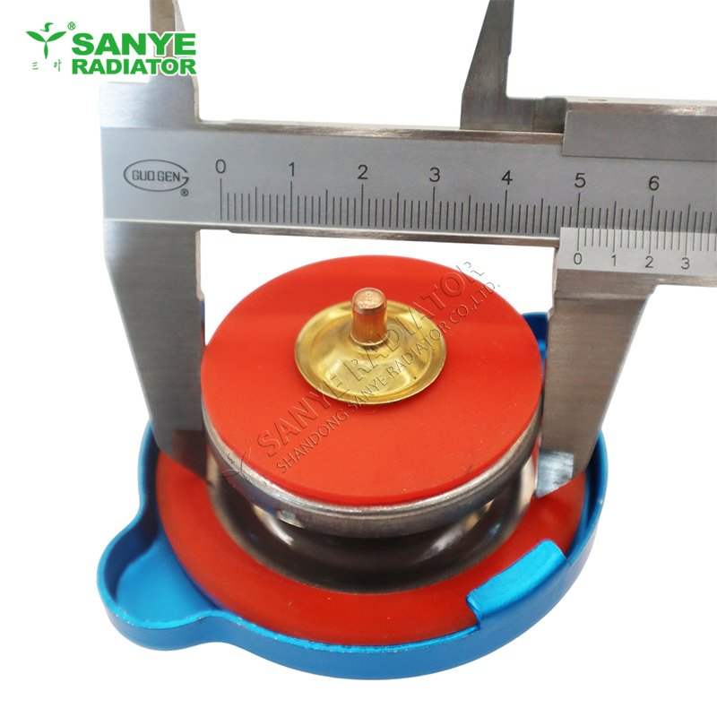 Large with Thermometer Dial 5X9.2X7.2 (cm) Pressure Resistant Visible Car Radiator Cap for Water Tanks
