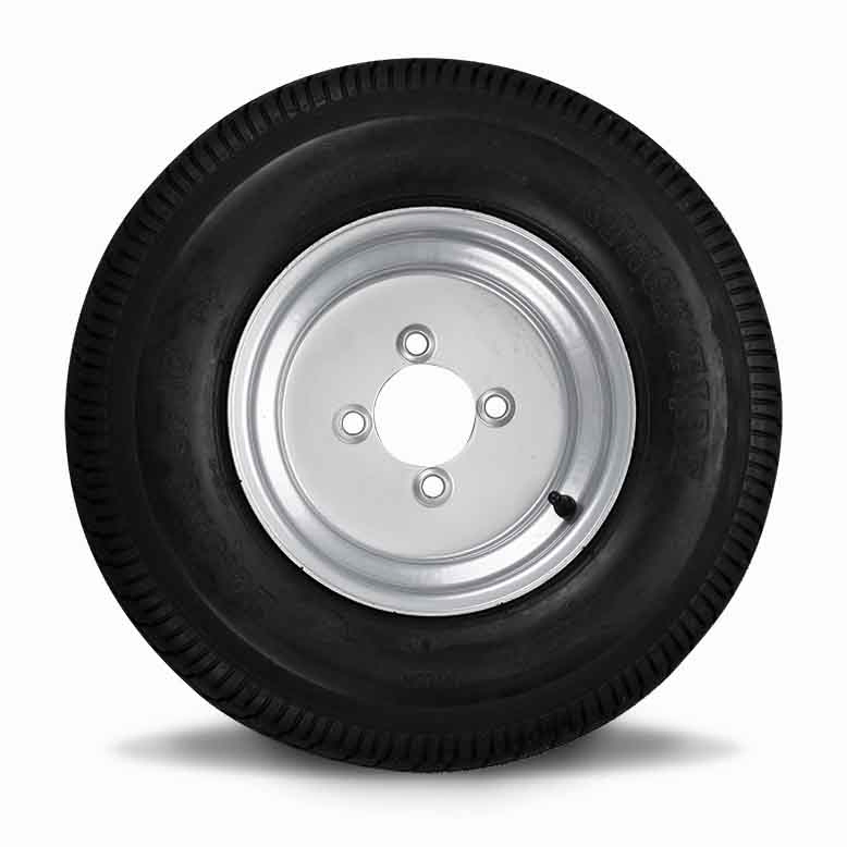 4.8 12lrb 4bolt Assembly Trailer Wheel Tire for Log Splitter Forest Machine Equipment