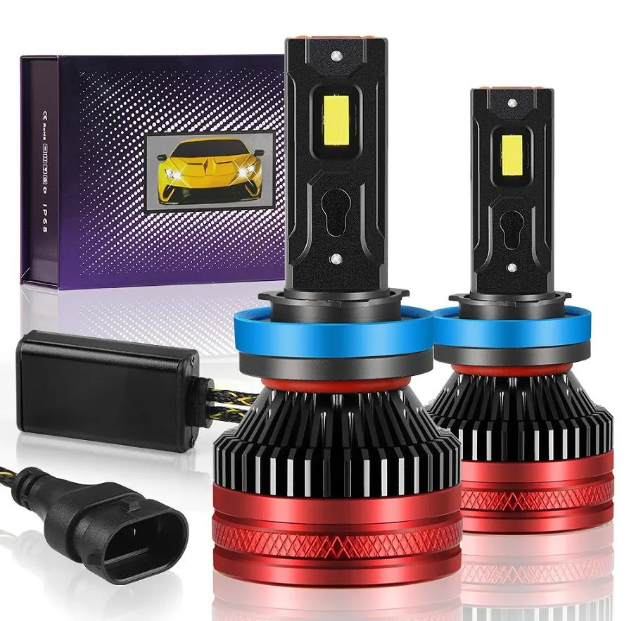 Светодиодные лампы H11, H7, H4 для авто 13000 лм