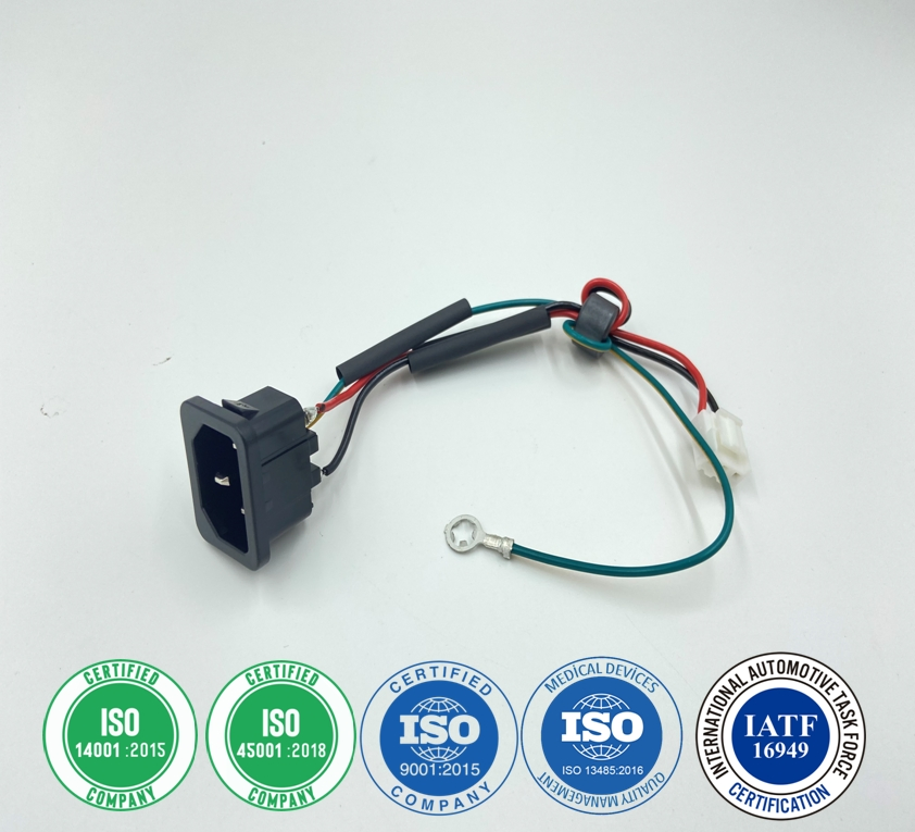 AC Power Socket Wire Harness Manufacturing & Supply