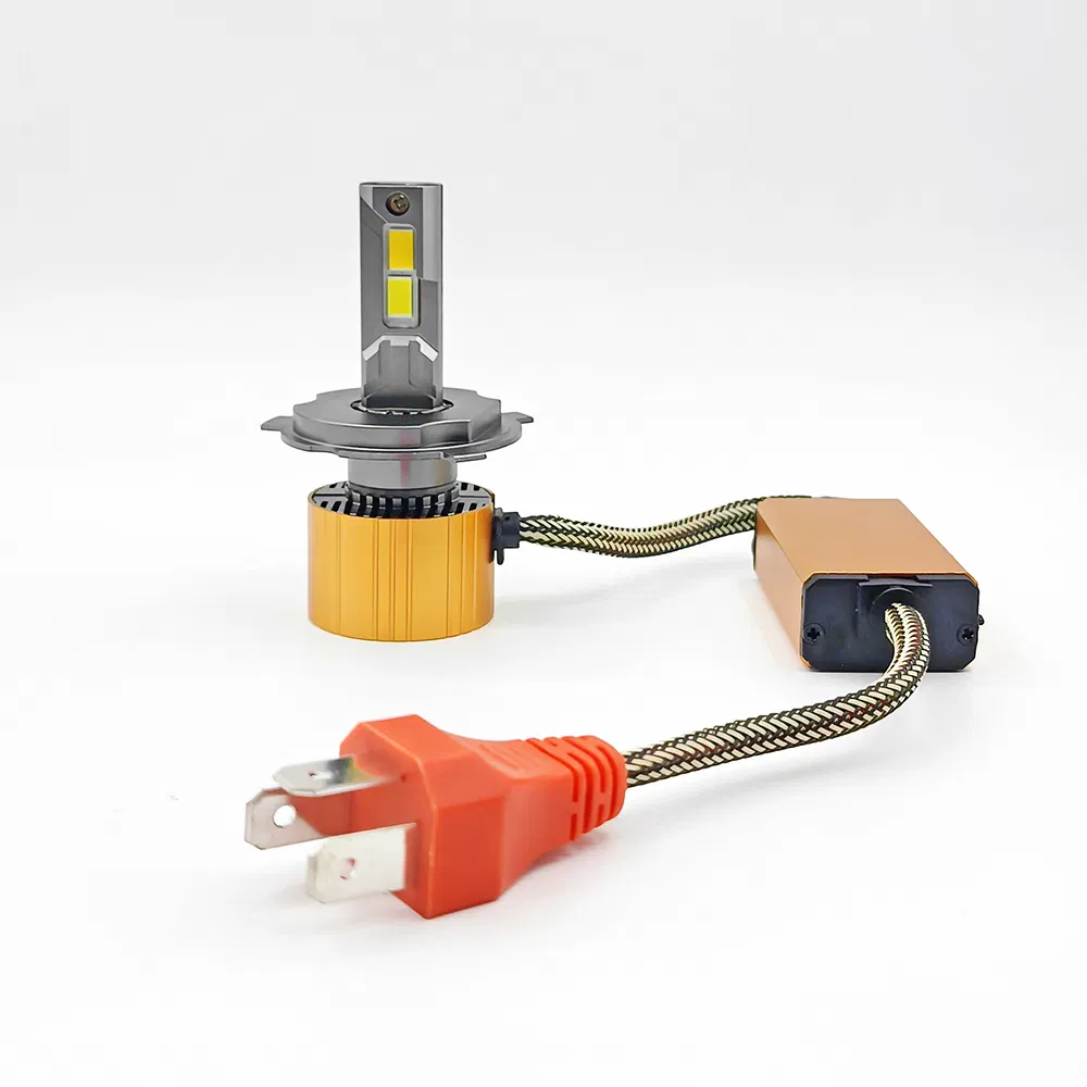 Двухцветная светодиодная лампа H7 H11 H4 для авто