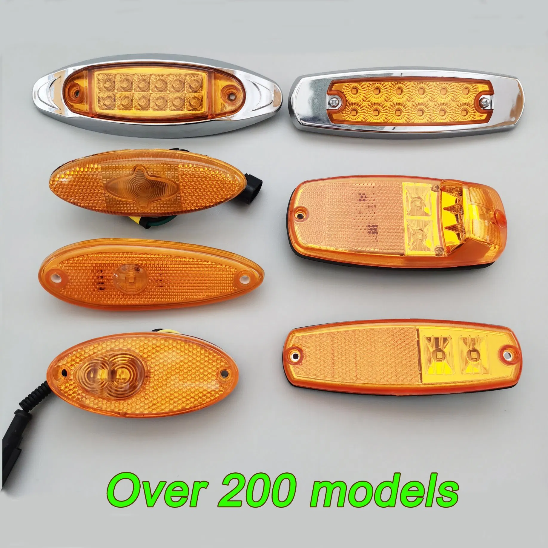 Боковой светодиодный габарит и поворотник для автобуса