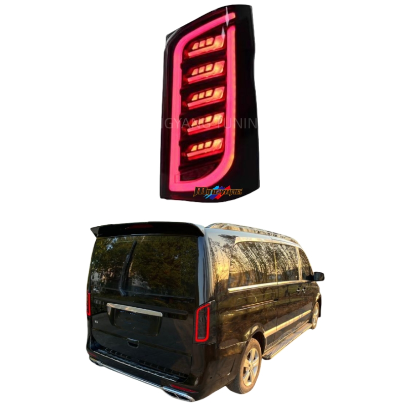 2016+ LED Tail Light Lamp for Mercedes Benz Vito Upgrade to Maybach Style Tail Lights