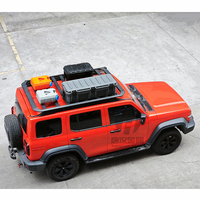 Orange/Black 5.5gal/21 Liters 4WD Car Roof off-Road Camping Shower Water Tank