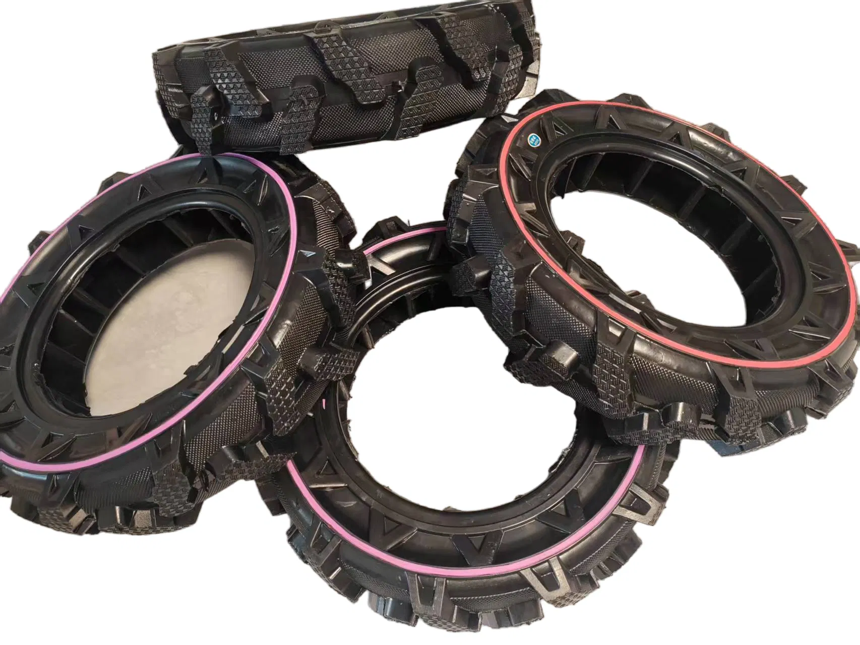 Factory New Product 4.00-8 Micro Tiller Tire, Colored Tire, No Inflation