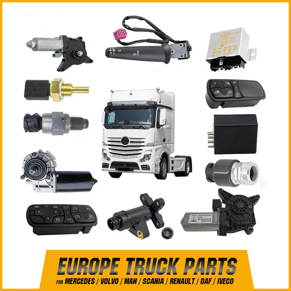 Запчасти для Mercedes Actros: электрика, кузов, шасси, двигатель