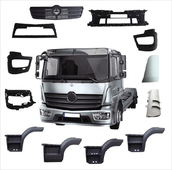 for Mercedes Benz Actros MP4 Atego Truck Body Parts New Model More Than 500 Items