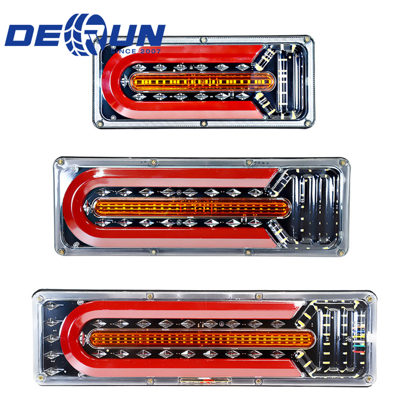 Derun Wholesale High Strength 24V Semi Trailer LED Rear Tail Light Price