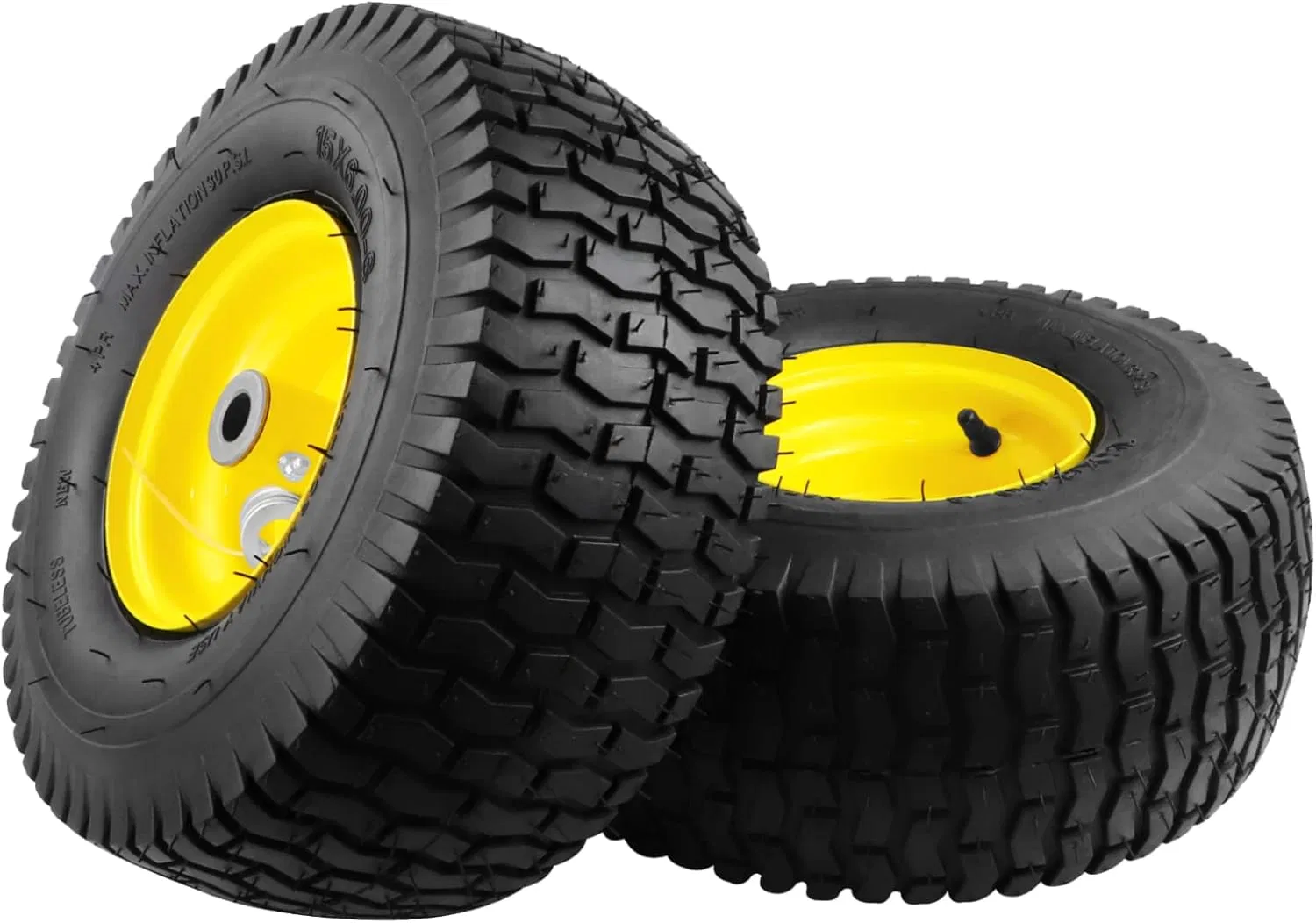 Lawn Mower Tires 15X6.00-6 Tubless Wheel