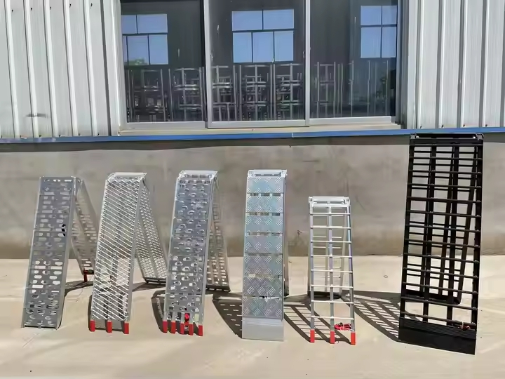 Heavy Duty Aluminium Folding Motorcycle Ramp for ATV Bike