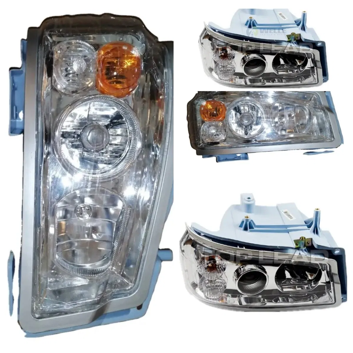 Sinotruk HOWO Truck Spare Parts Front Headlight LED Left Head Lamp Wg9719720002