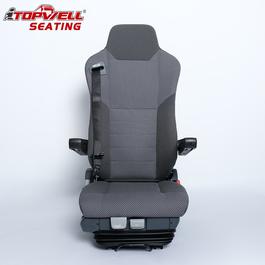 Premium Isri6860/875nts Pneumatic Suspension Driver Seat with Rust Resistant Fabric Material