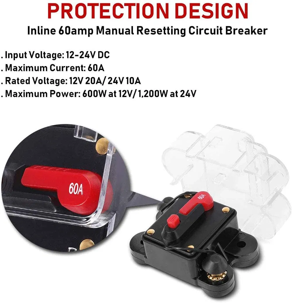 8 Gang Switch Panel Electronic Relay System with Circuit Control Box Waterproof Fuse Relay Box Wiring Harness