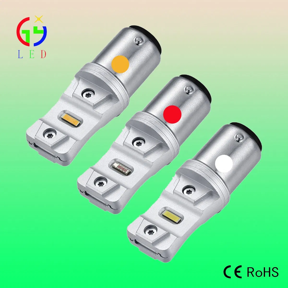 Сверхяркая светодиодная лампа 52SMD для авто, поворотники
