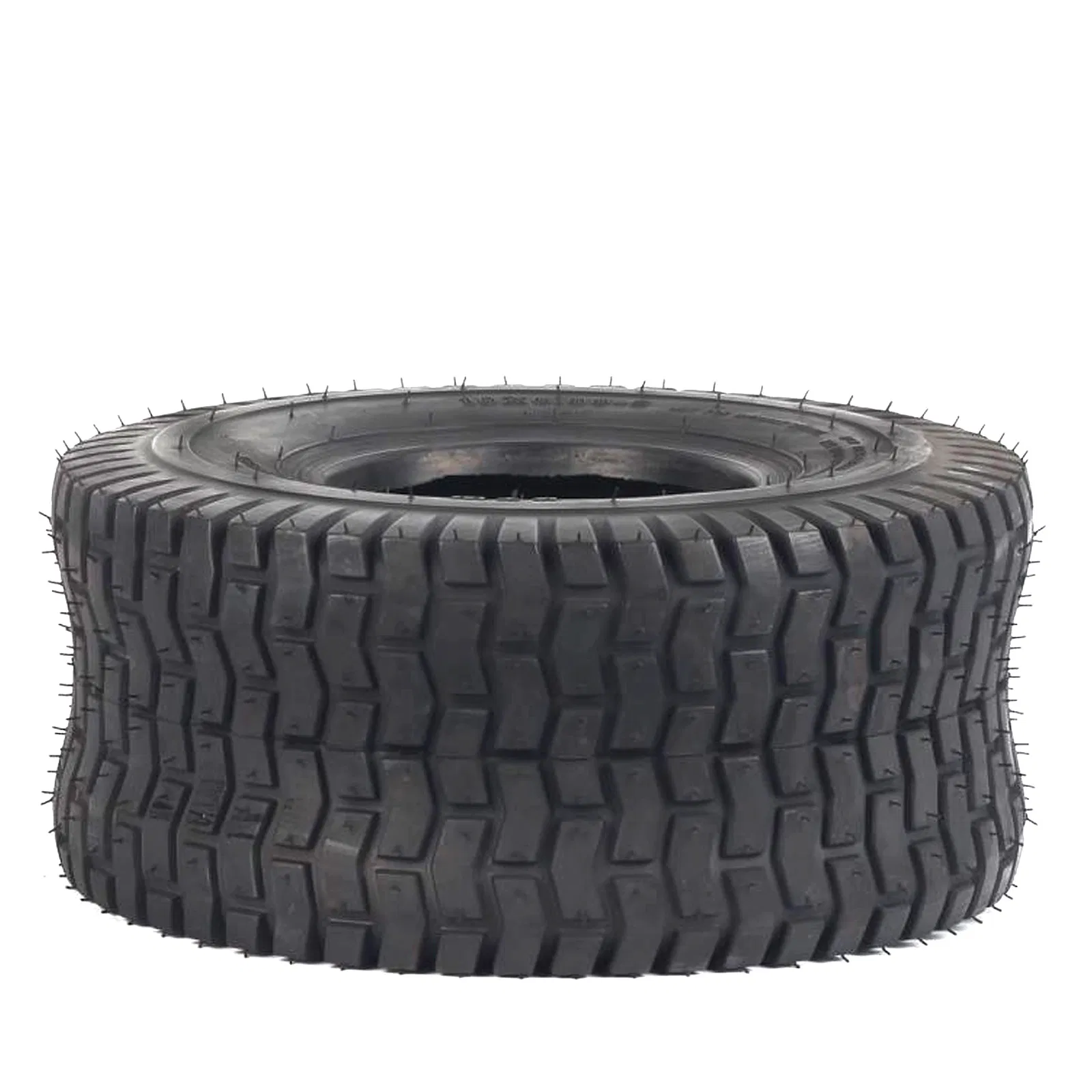 15X6.00-6 Riding Lawn Mower Tire, Tubeless Lawn Mower Tire, Turf Saver Tread, 4pr