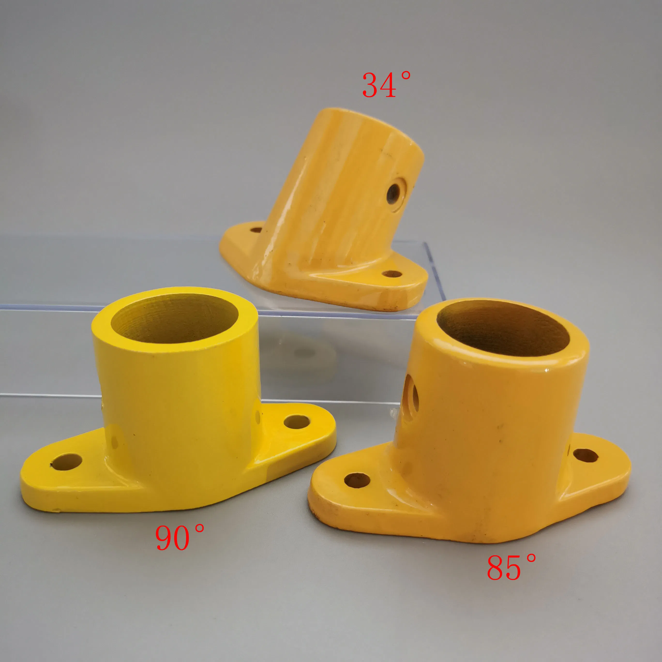 Bus Coach Handrail Pipe Connectors Bracket Support Tube Connection Joint