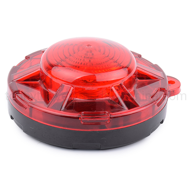 Аварийная светодиодная мигалка с магнитным основанием, красная