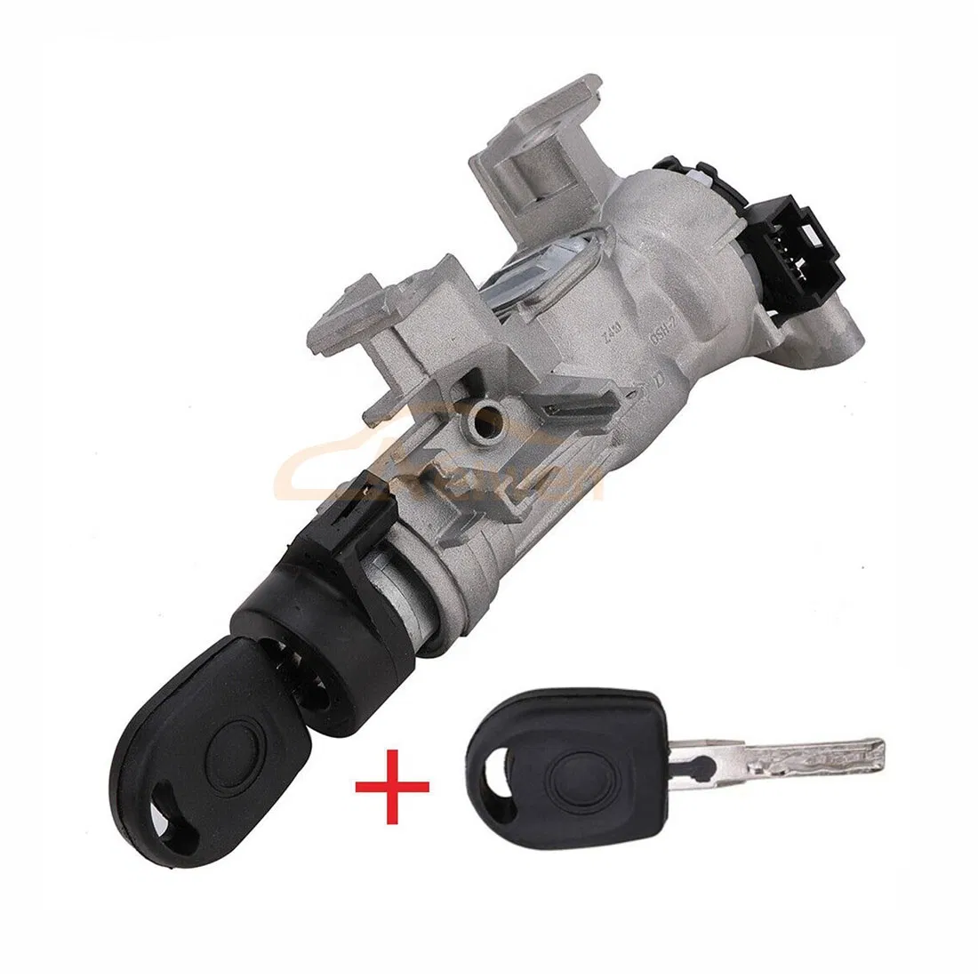 Замок зажигания Aelwen с 2 ключами для VW Golf V VI