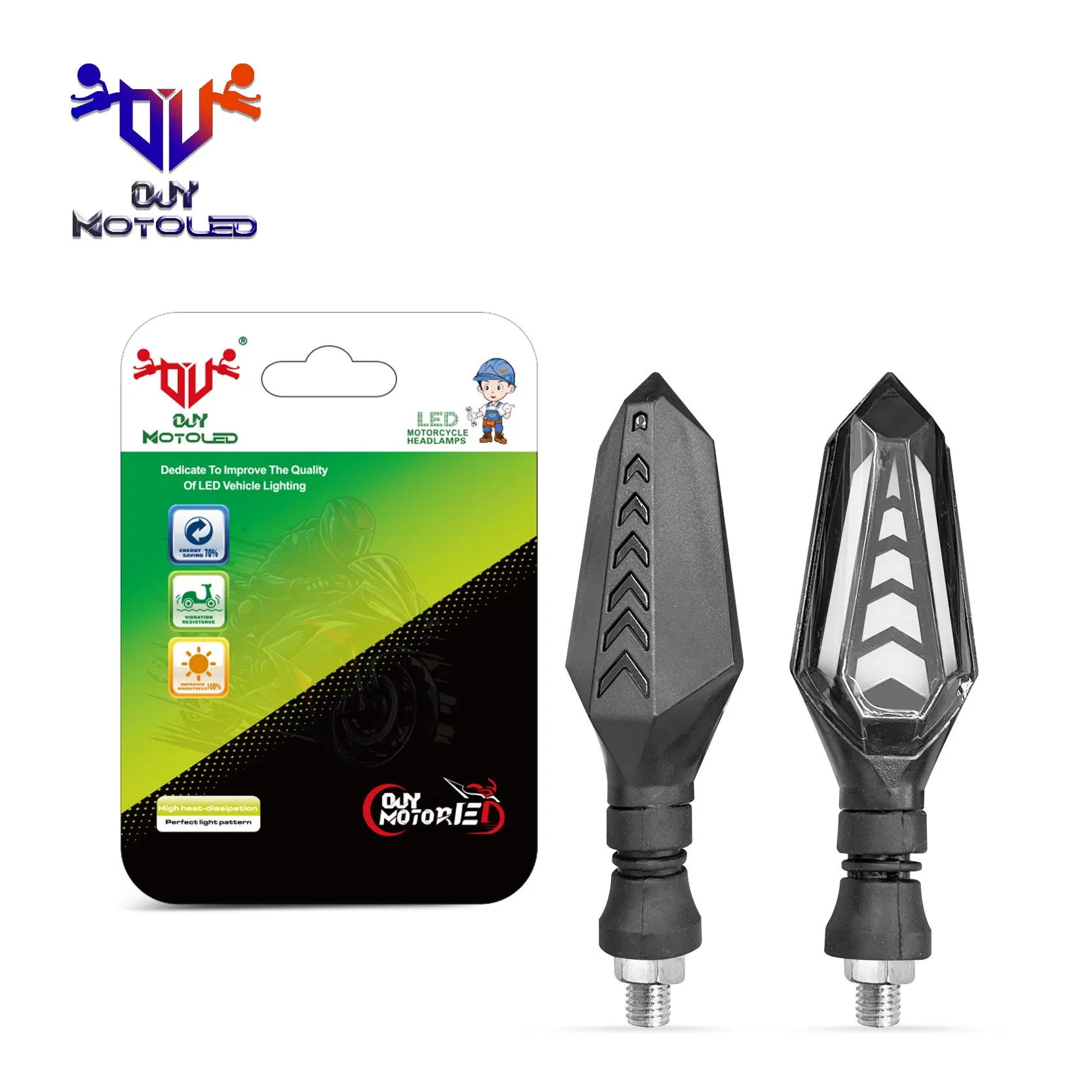 Универсальный светодиодный поворотник для мотоцикла