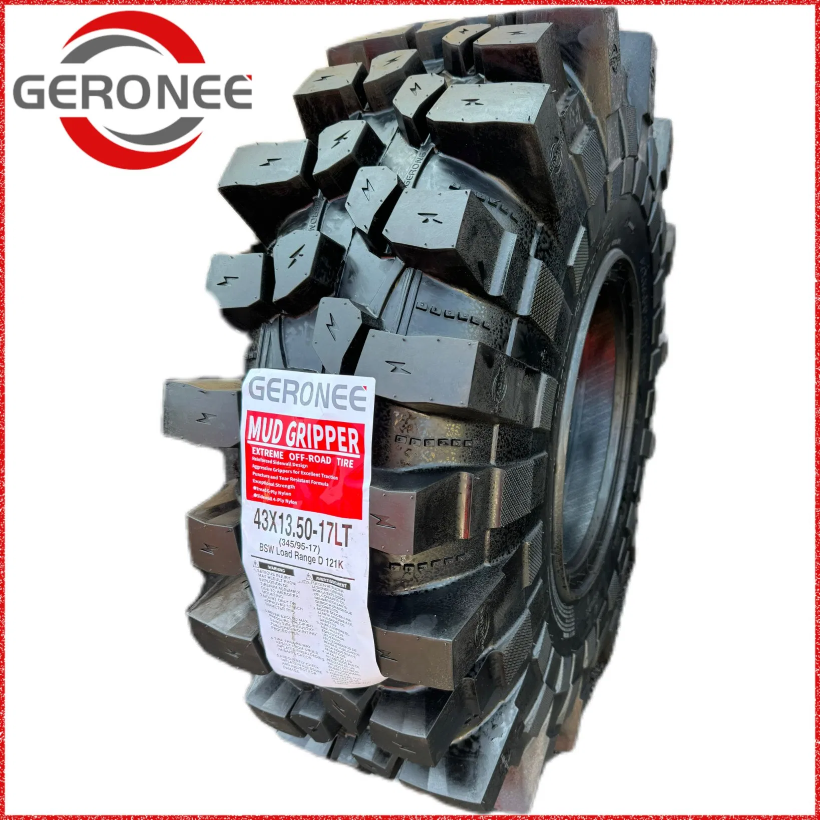 Шина внедорожная Geronee Mud Gripper Extreme