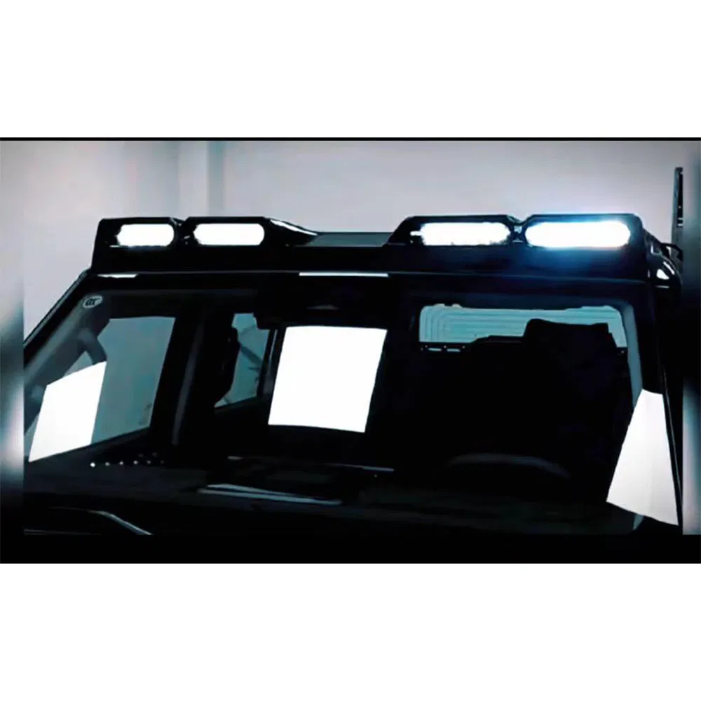 Черная светодиодная крышная лампа для Jetour T2 в стиле Defender