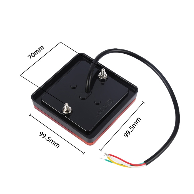 Factory Supply Rectangular LED Truck Trailer LED Combination Tail Lamp