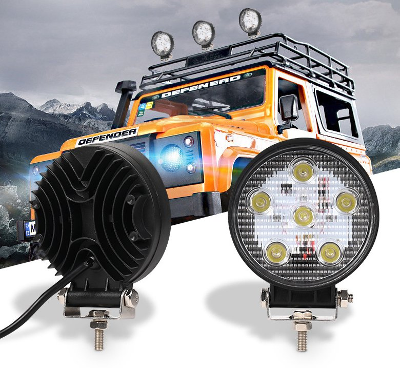 Водонепроницаемый светодиодный рабочий фонарь 4 дюйма 18W