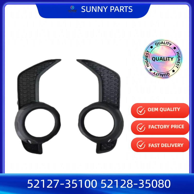 Fog Lamp Cover for Toyota 4runner 2014- Car Accessories 52128-35080 52127-35100