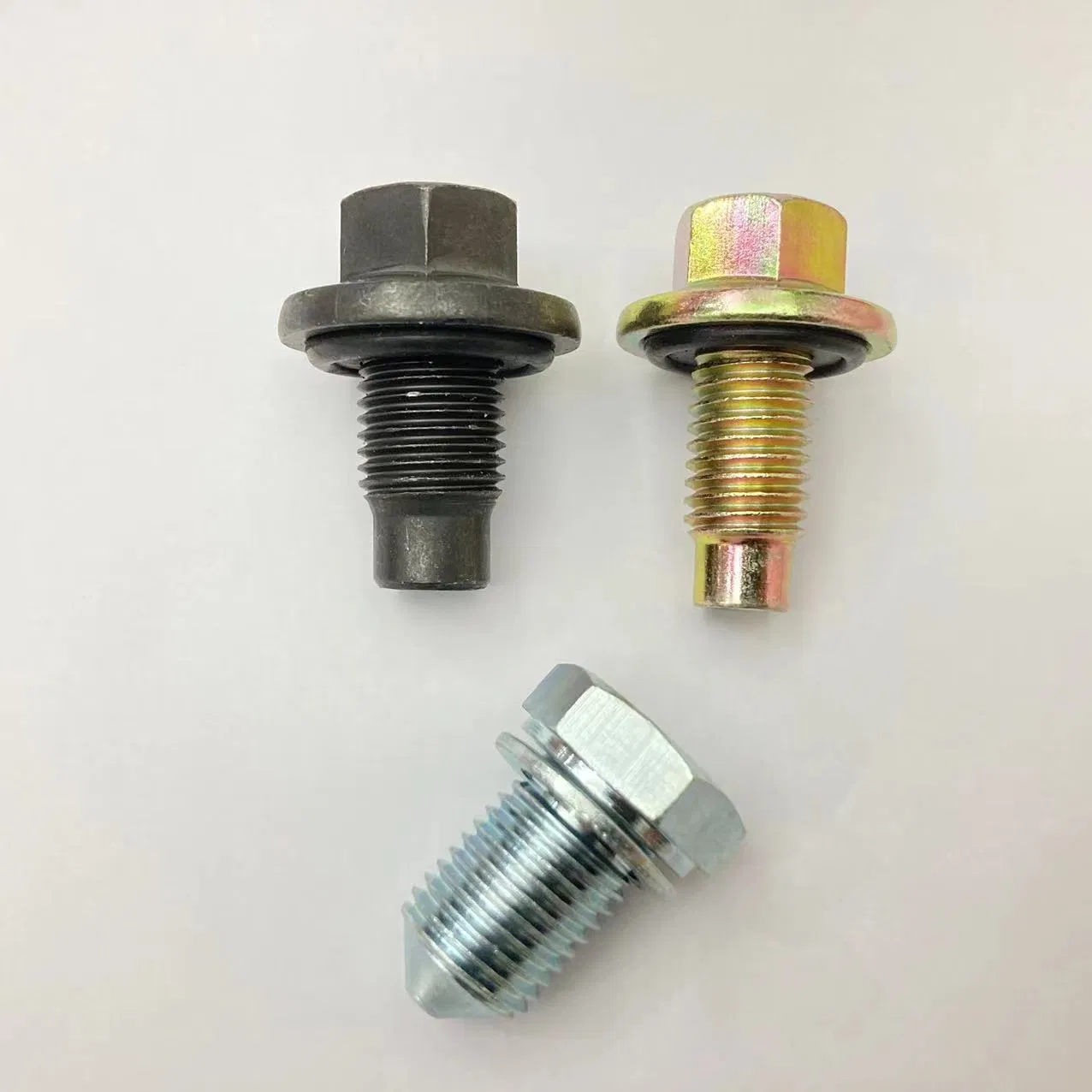 M10 M12 M14 M16 M18 M20 M22 Sump Plugs & Transmission Magnetic Oil Drain Plug for Engine Oil Pan Drain Bolt with Gasket