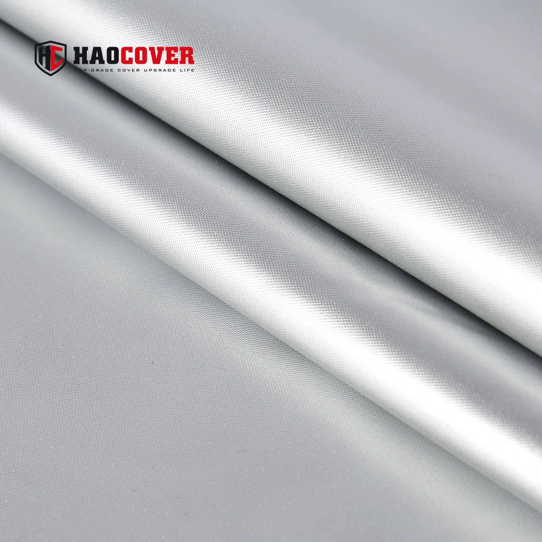 Чехол для мотоцикла 210D с серебряным покрытием