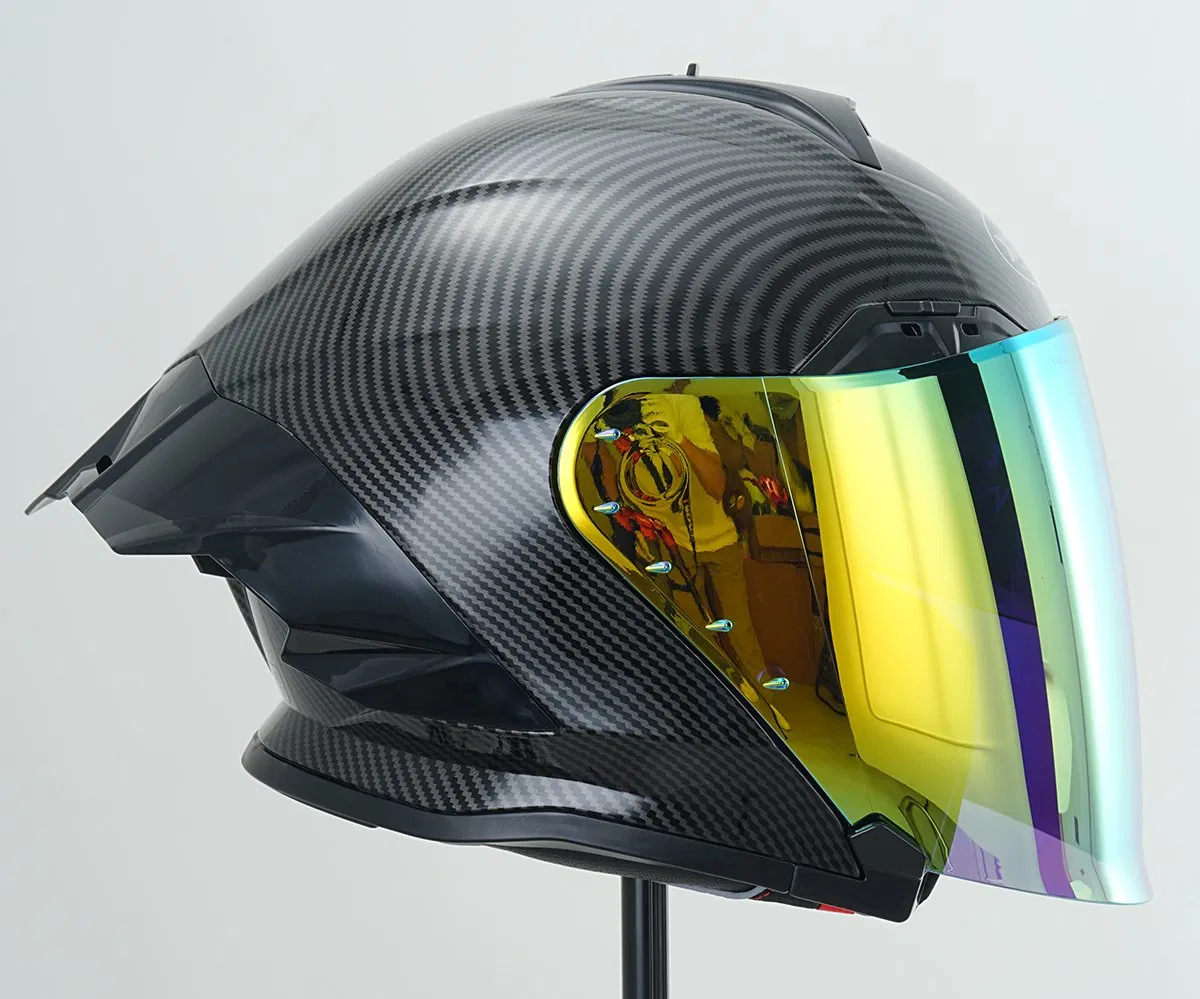 DOT Approved Dual Visors Open Face Full Face Motorcycle Helmet