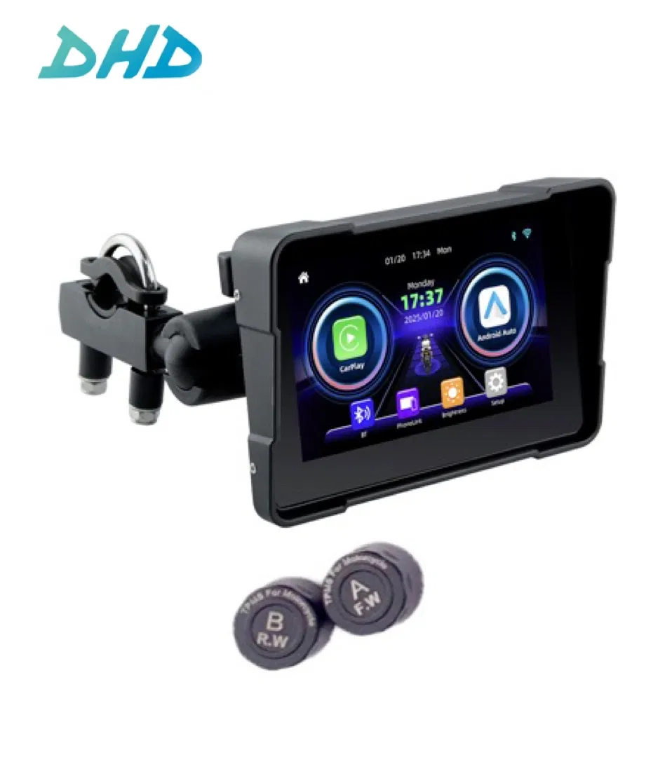 Водонепроницаемый мультимедийный экран для мотоцикла Android 5 дюймов