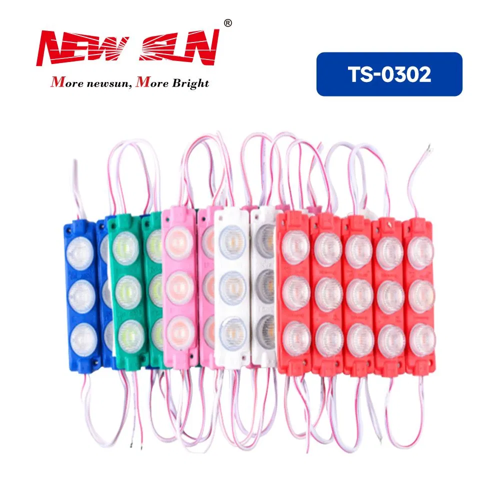 High Quality 3W 12V LED Module Light IP65 Waterproof Injection LED Module Light