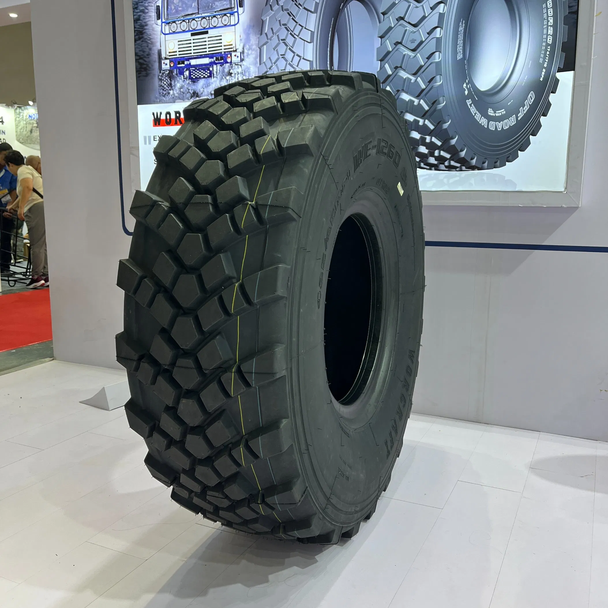 Worcraft 425/85r21 1260-425-533 Ttf/Tl OTR Heavy Duty Truck Tire 16.00r20 All Steel Truck Tyres Kama 167D
