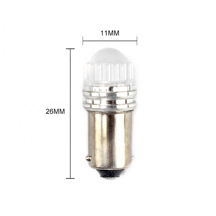 Светодиодная лампа Bkr Ba9s 2W для авто, розовая