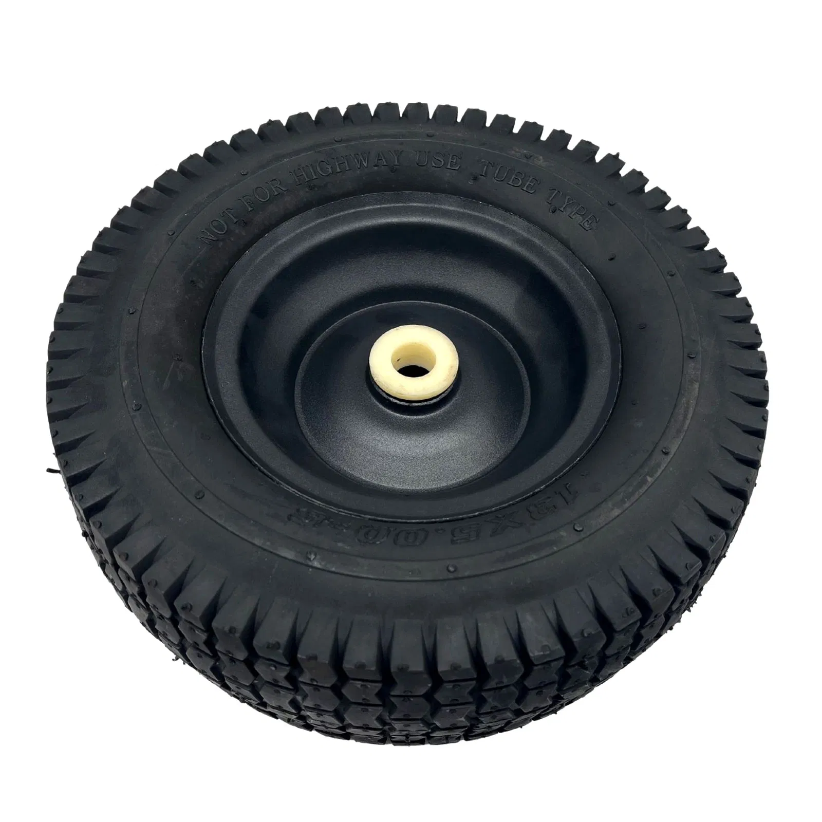 13"X5.00-6 Solid Rubber Filled PU Foam Wheel and Tires for Generator Lawnmower