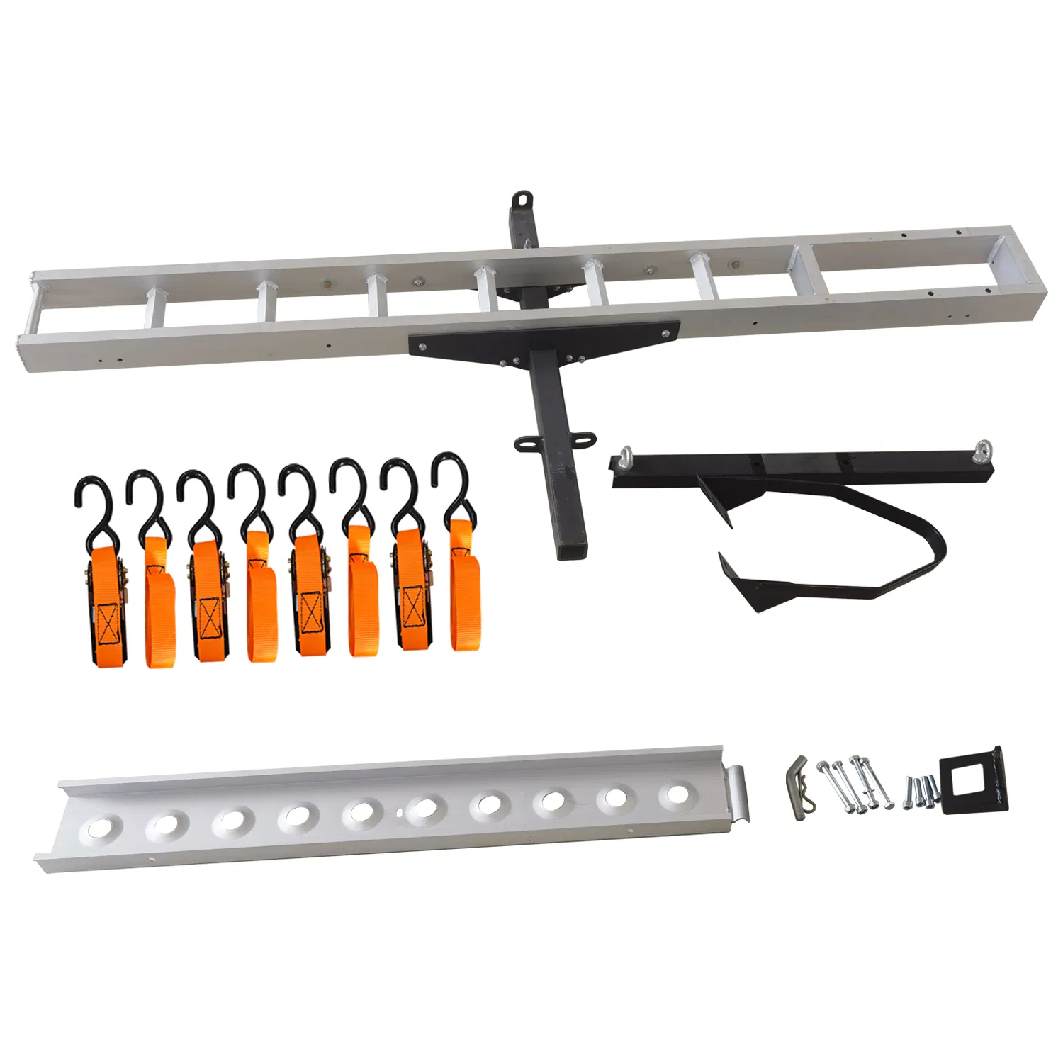 Алюминиевая аппарель-подставка для мотоцикла на фаркоп