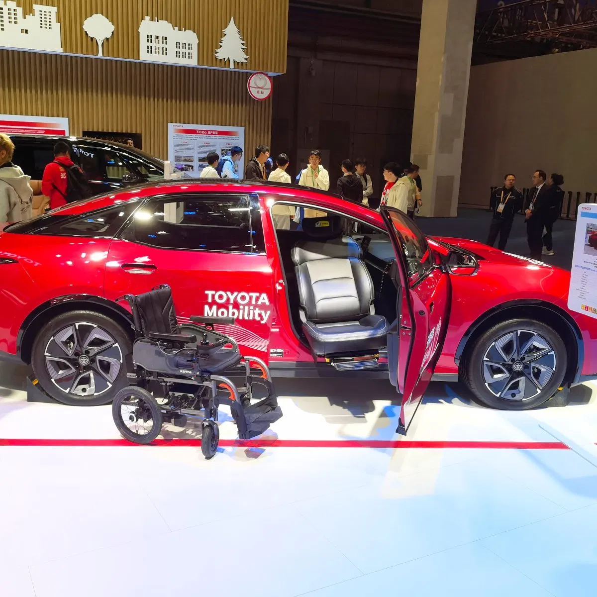 Programmable Turning Car Seat for Disabled Passenger