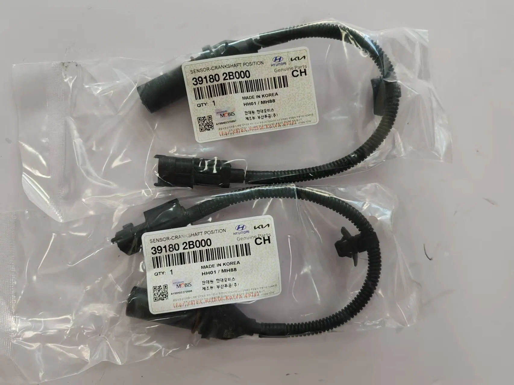 Korean Auto Part 39180-2b000 Crankshaft Position Sensor for Hyundai Veloster Elantra Accent