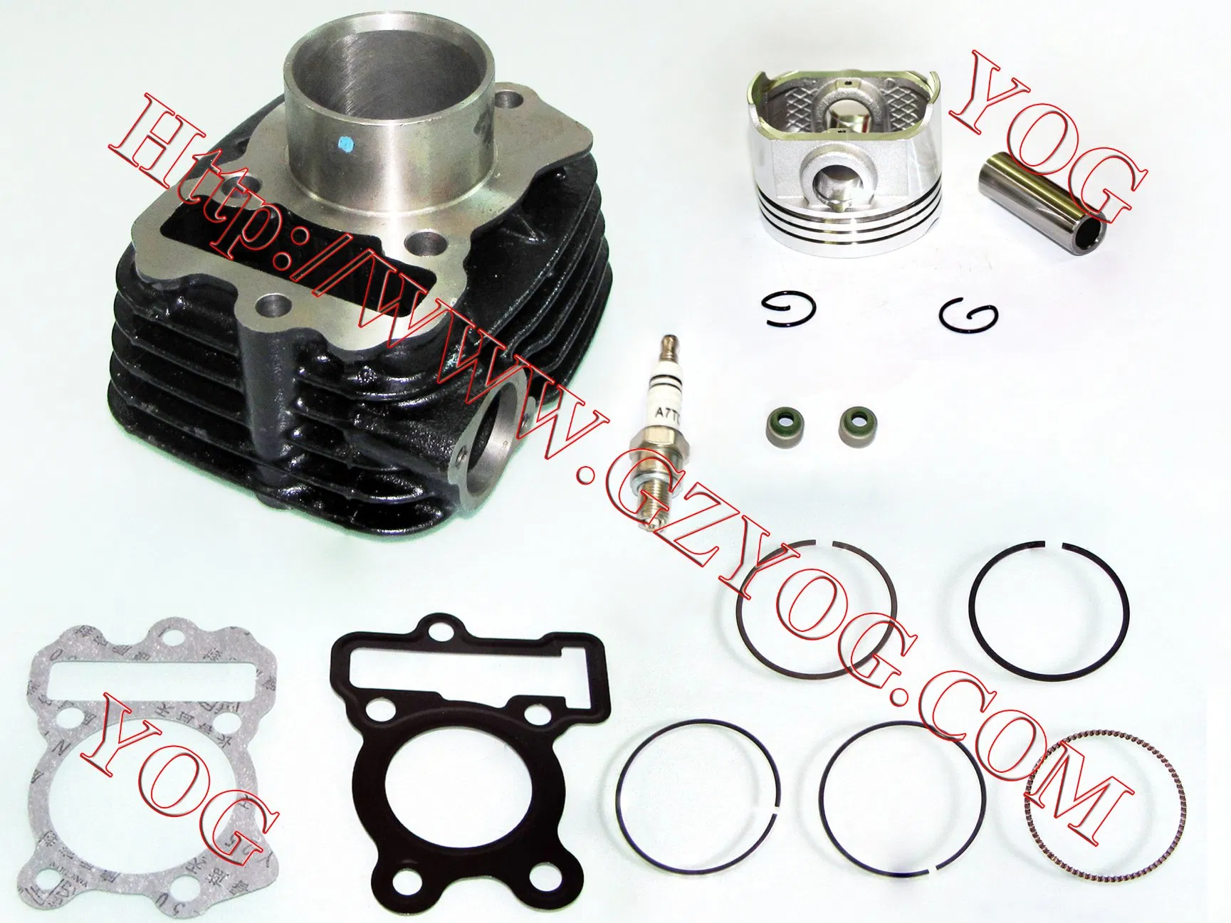 Комплект цилиндра двигателя для Bajaj Boxer BM150/BM100ESKS