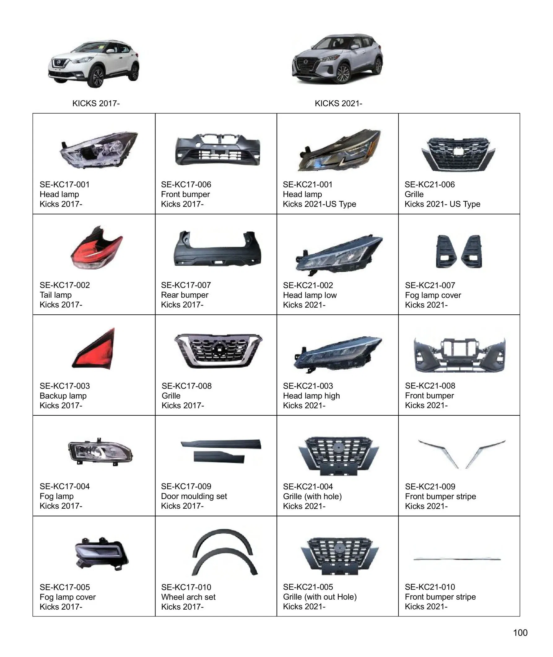 Фара головного света для Nissan Kicks 2021