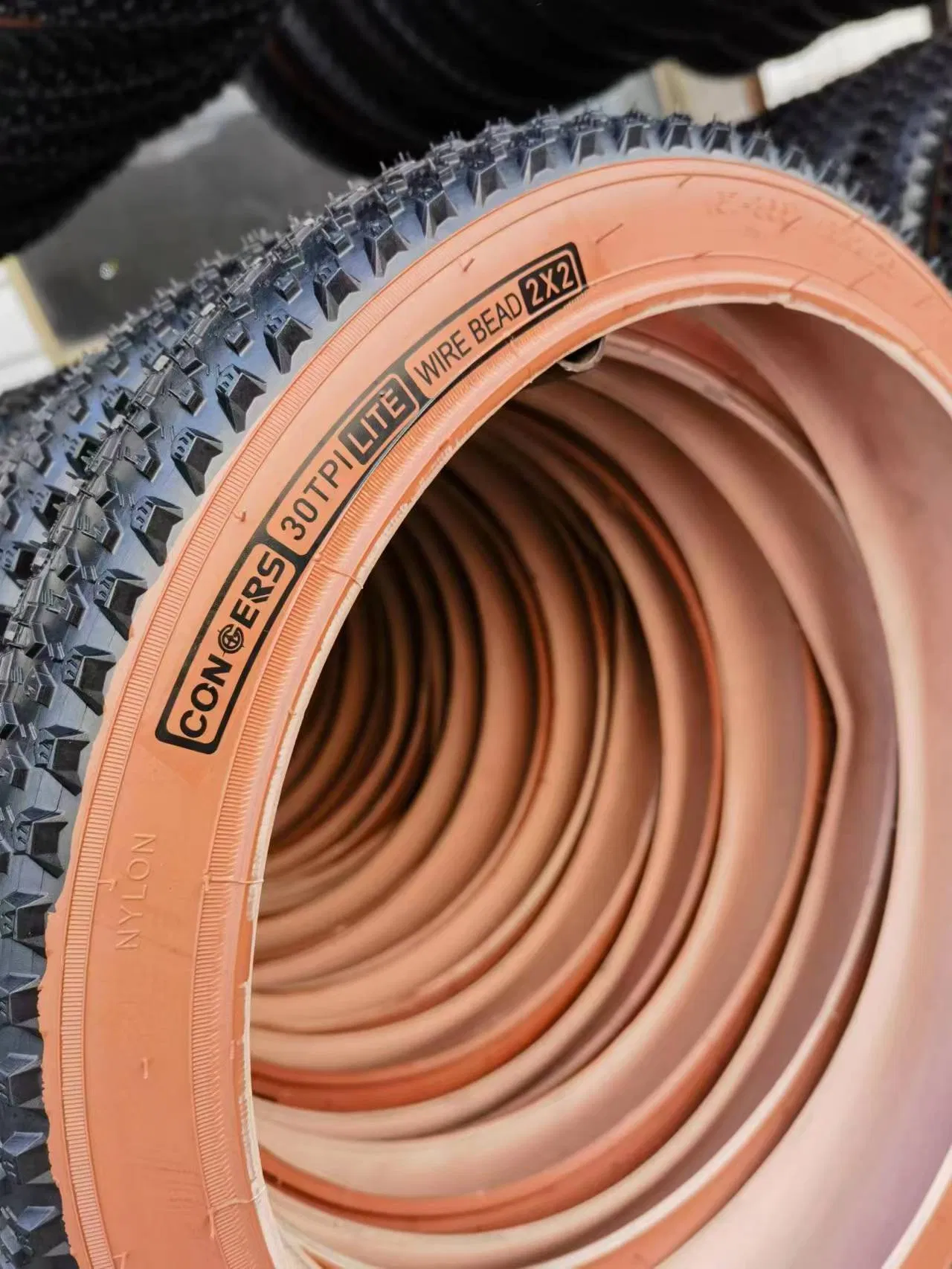 Шина велосипедная горная SPEEDMILE White Wall, набор размеров