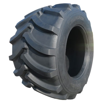 Marcher 30.5L-32 Forestry Skidder Tire, Premium Heavy-Duty for Tough Terrain Logging