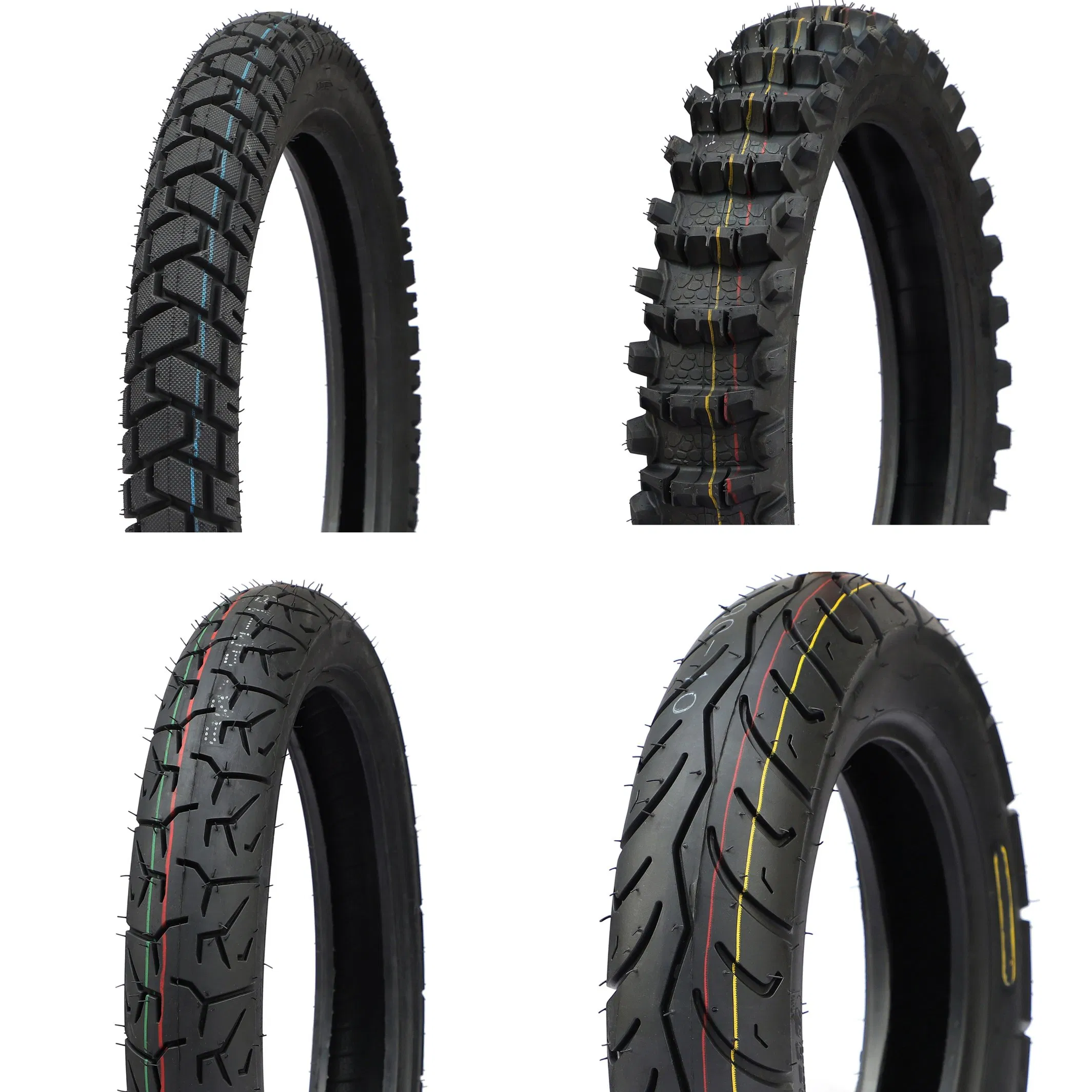 High Performance Customized Tubeless Motorcycle Accessories Tyre/Tire