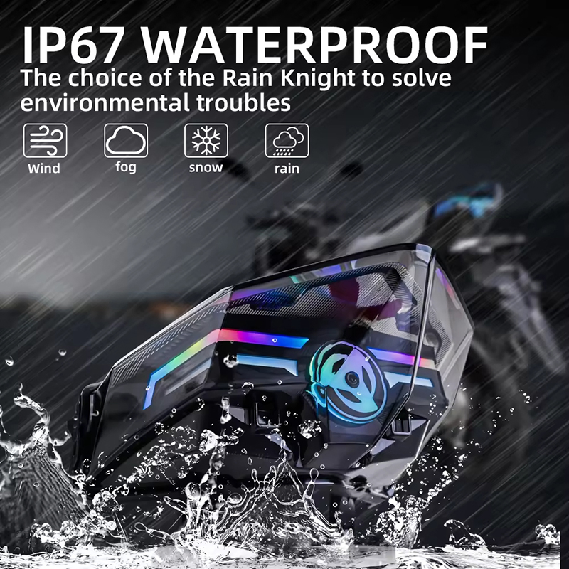 LED Motorcycle Taillight for Honda Click Vario 150 Brake Turn Signal Lamp