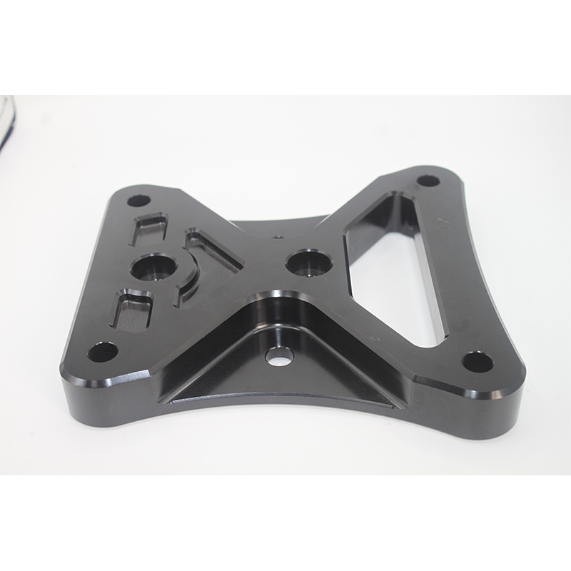 Custom Precision CNC Machined Aluminum Motorsport Front Post Mount Bracket Die Casting