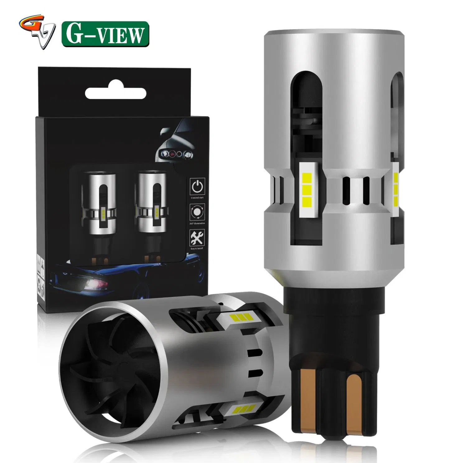 Сверхъяркие светодиодные лампы Gview для заднего хода T15