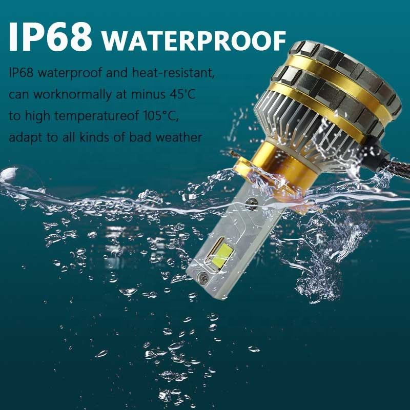 Сверхяркая светодиодная автомобильная лампа H1 H7 200W